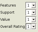 New Rating Widget